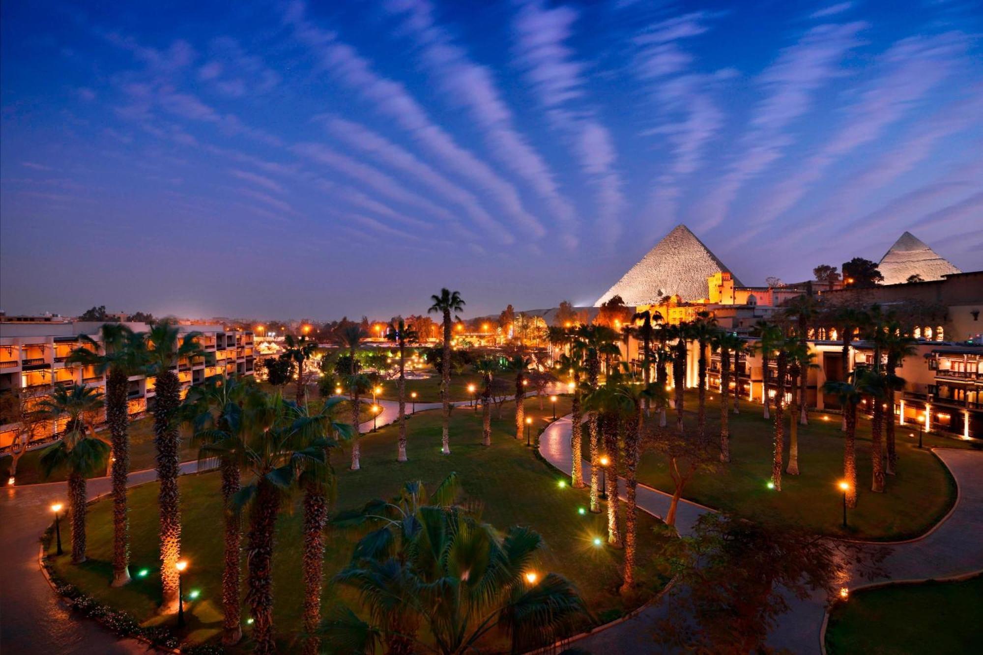 Marriott Mena House, Cairo Hotel Giza Bagian luar foto The Pyramids Marriott Resort and Spa